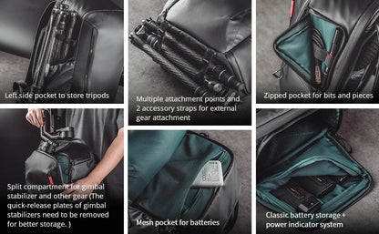 PGYTECH OneMo Lite 22L Camera Backpack