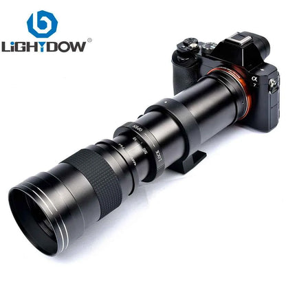 Lightdow 420-800mm f/8.3-16 Manual Super Telephoto Lens