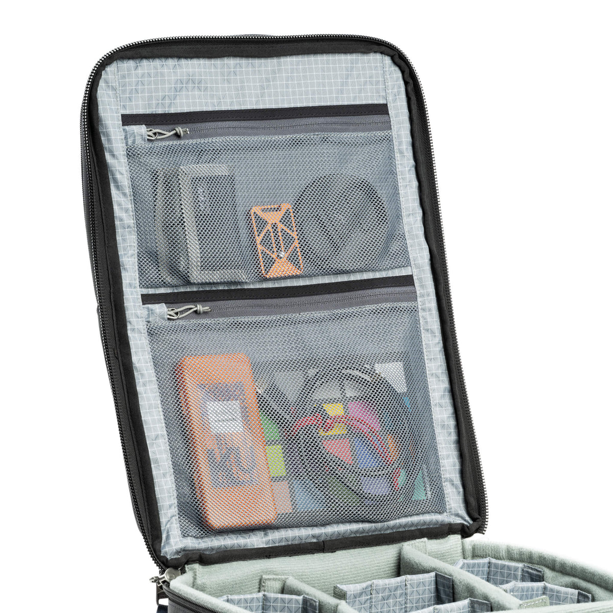 Think Tank Airport backpack interior mesh organisation