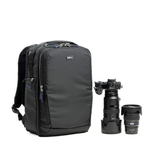 Think Tank Airport Essentials 26L camera backpack with camera gear