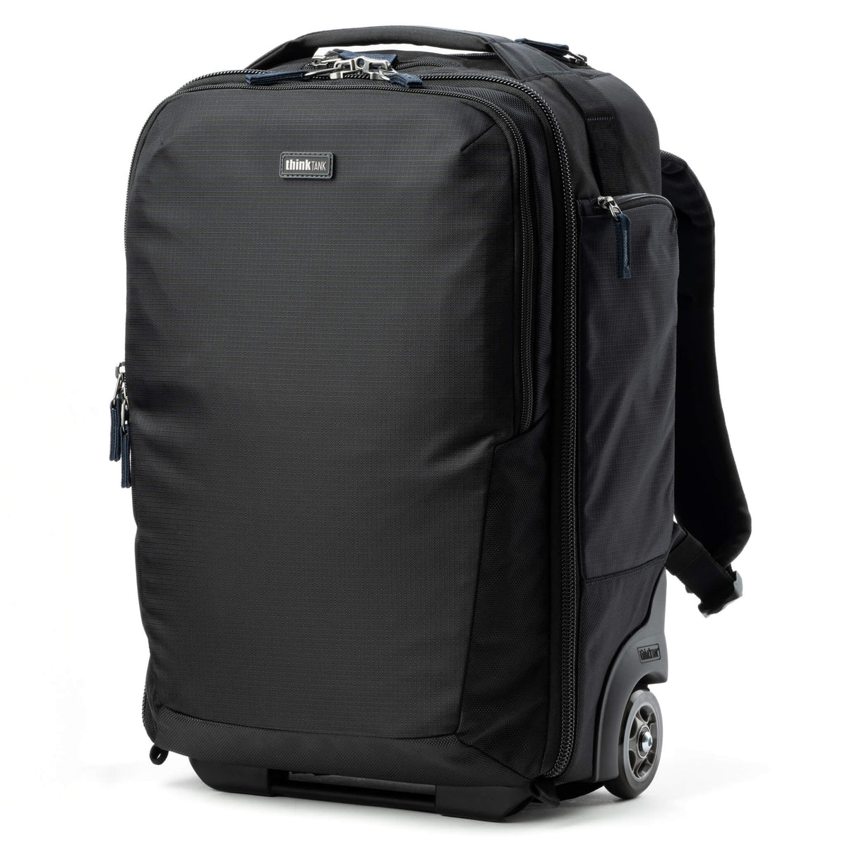 Think Tank Airport Essentials Rolling Camera Backpack left view