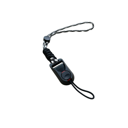 Camera Hub Essentials Two-Tone Rope Camera Wrist Strap - Black-white