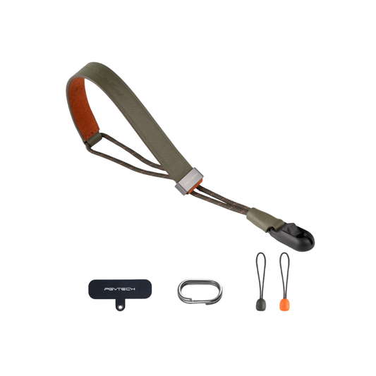 PGYTECH Camera Wrist Strap Slim – Vintage - Midnight Black