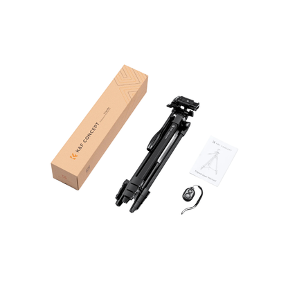 K&F Concept K254C2 64-Inch Carbon Fibre Tripod