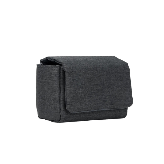 JJC Compact Camera Pouch & Strap Options for Fujifilm X-E5/X100VI - Gray Oxford Pouch