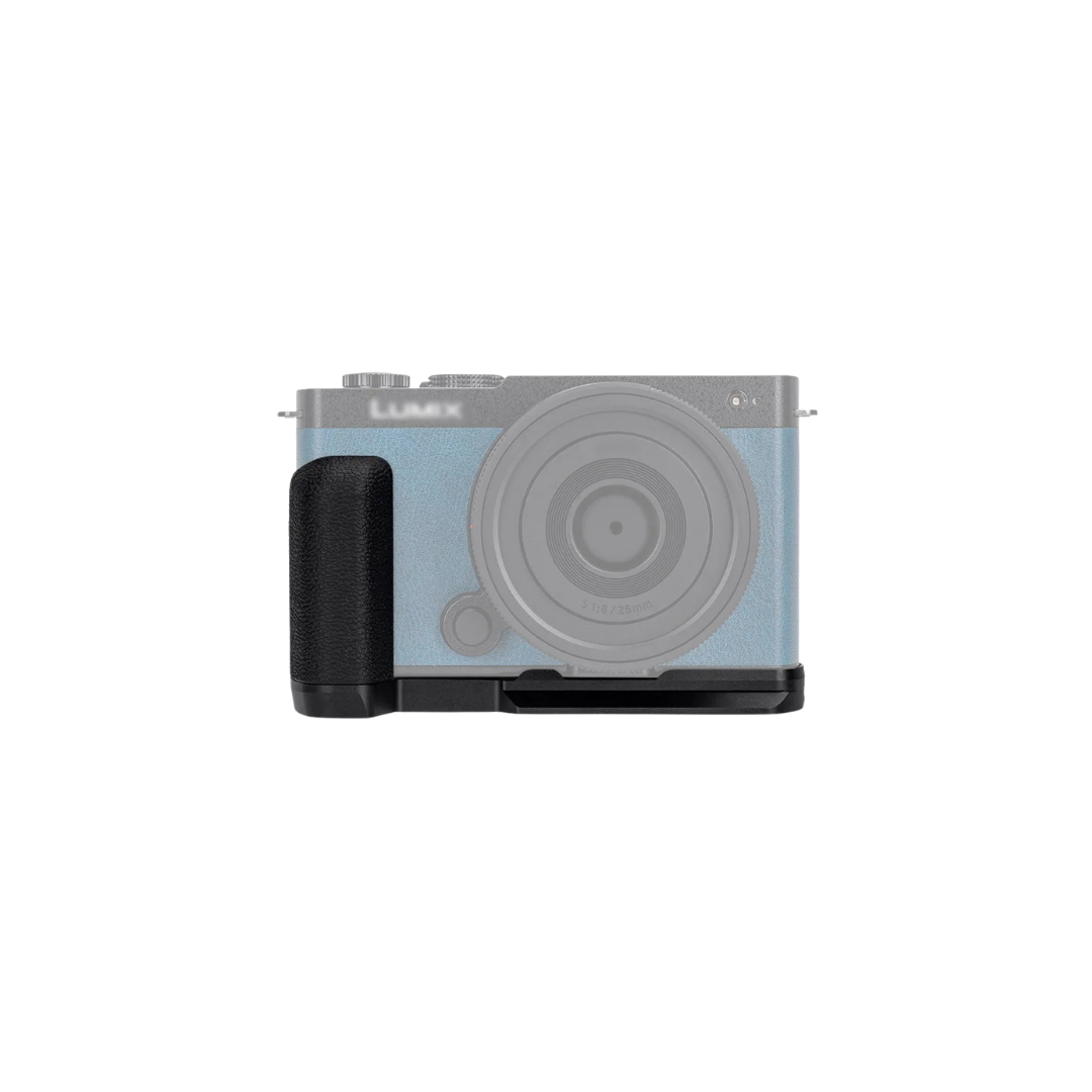JJC L-Bracket Hand Grip for Panasonic Lumix S9 - Black