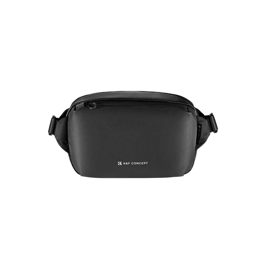 K&F Concept 10L/12L Camera Sling Bag for Cameras & Drones - 10L Black Pouch