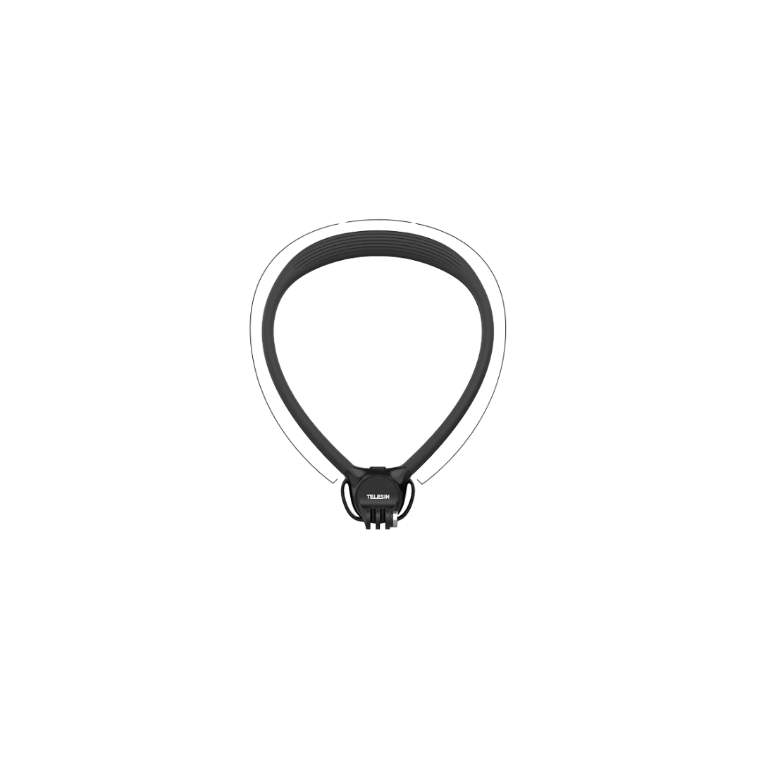 TELESIN 2-in-1 Neck Mount for Phone & Action Camera - 2 in 1 Phone camera