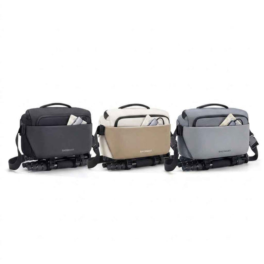 BAGSMART Camera Sling Bag with Tripod Holder