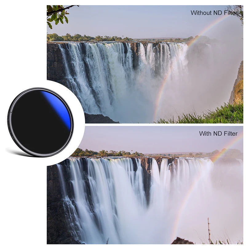 K&F Slim ND2-ND400 Variable ND Lens Filter