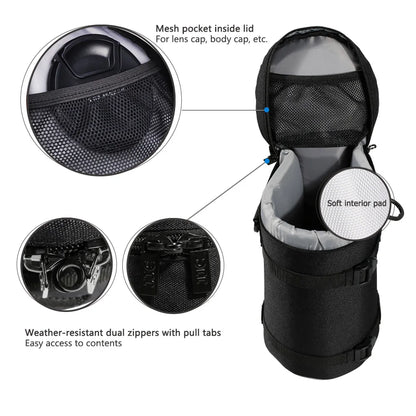 JJC DLP-7 Nylon Telephoto Lens Pouch