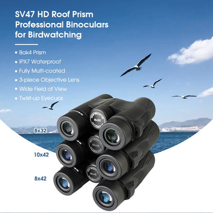 SVBONY SV47 Waterproof Birdwatching Binoculars