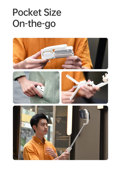 Hohem iSteady Q Smartphone Gimbal and Selfie Stick Tripod