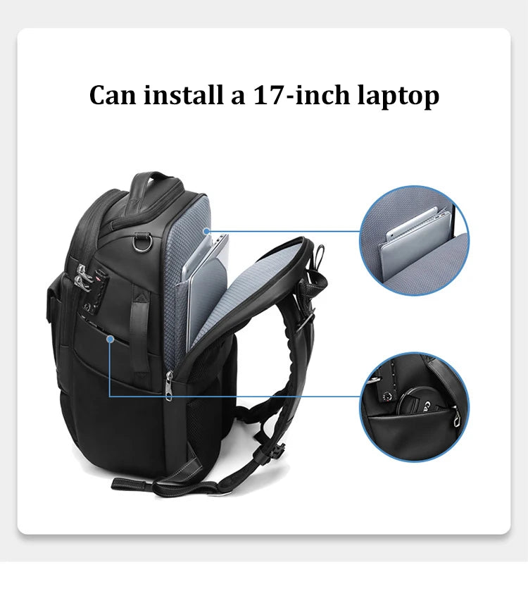 INFEYLAY 40L Camera Backpack for 17-inch Laptop & Tripod