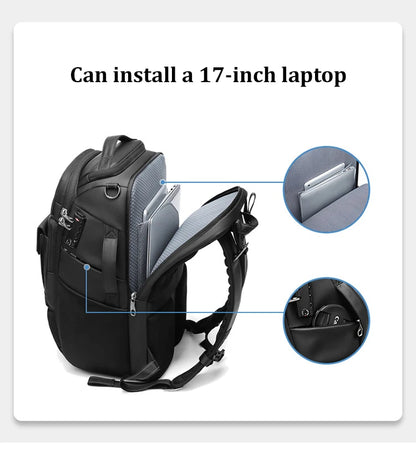 INFEYLAY 40L Camera Backpack for 17-inch Laptop & Tripod