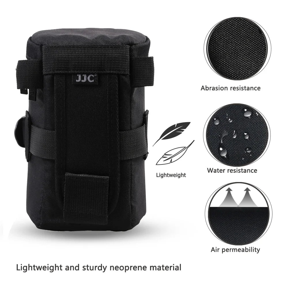 JJC DLP Lens Pouch for Sony, Canon and Nikon Accessories
