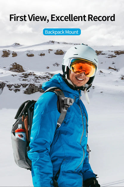 TELESIN 360° Rotating Backpack Strap Camera Mount