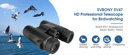 SVBONY SV47 Waterproof Birdwatching Binoculars