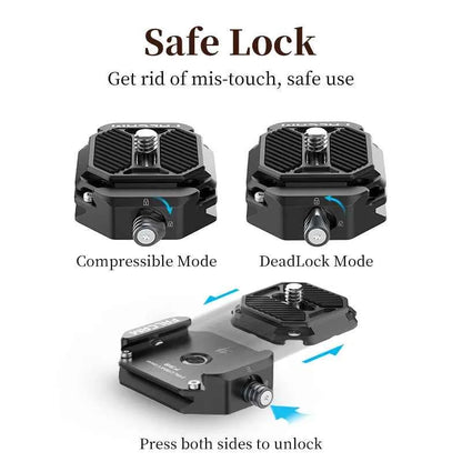 FALCAM F38 Quick Release System for Cameras & Tripods