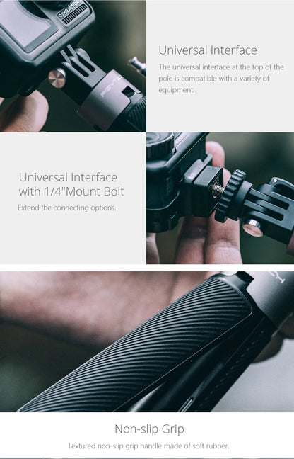 PGYTECH 40cm Action Camera Extension Pole Tripod