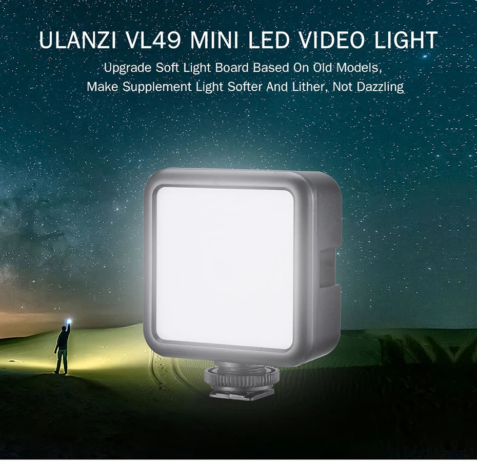 Ulanzi VL49 Mini LED Video Light