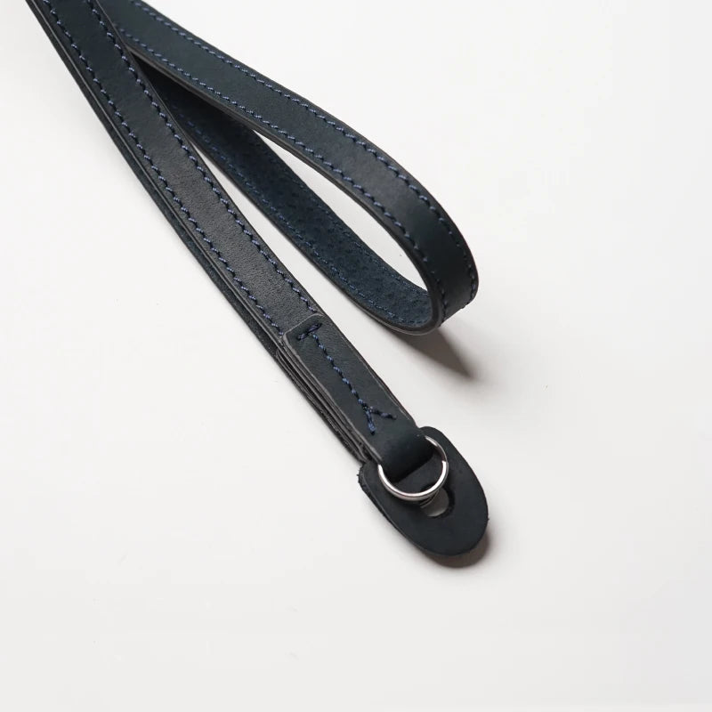 Camera Hub Essentials Genuine Leather Camera Shoulder Strap - Palm Field White