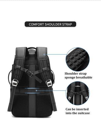 INFEYLAY 40L Camera Backpack for 17-inch Laptop & Tripod