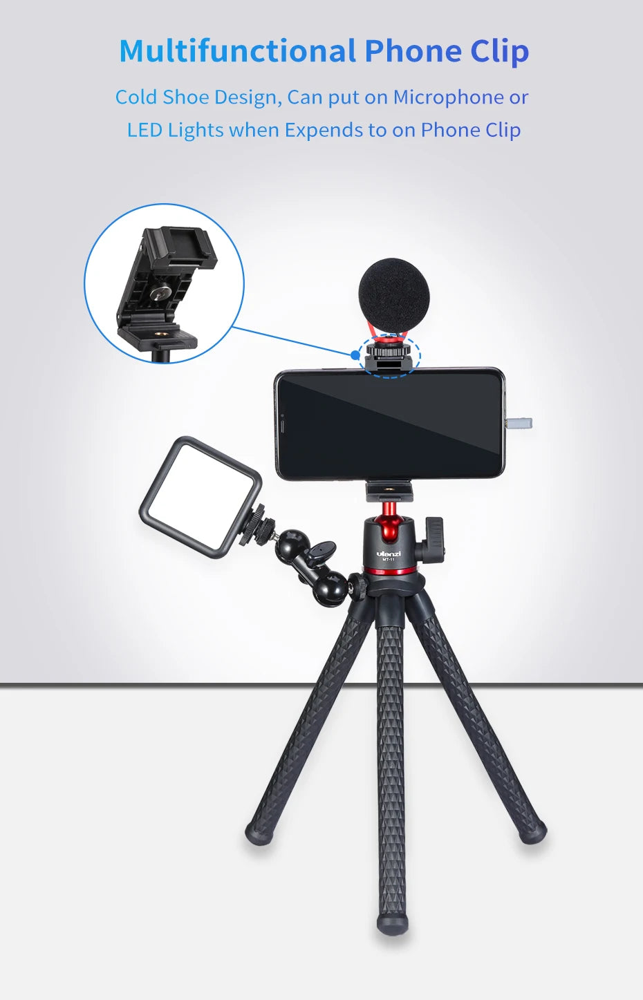 Ulanzi MT-11 Flexible Octopus Tripod