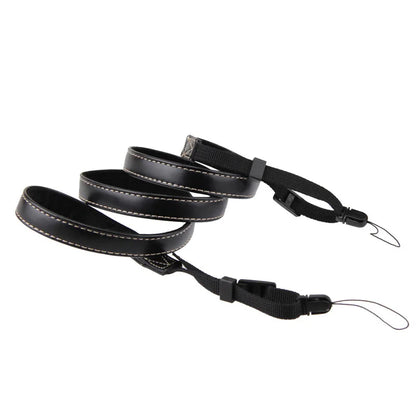 Camera Hub Essentials PU Leather Compact Camera Neck Strap