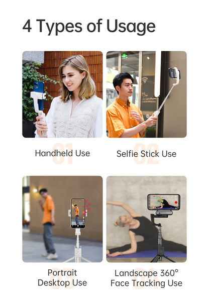Hohem iSteady Q Smartphone Gimbal and Selfie Stick Tripod