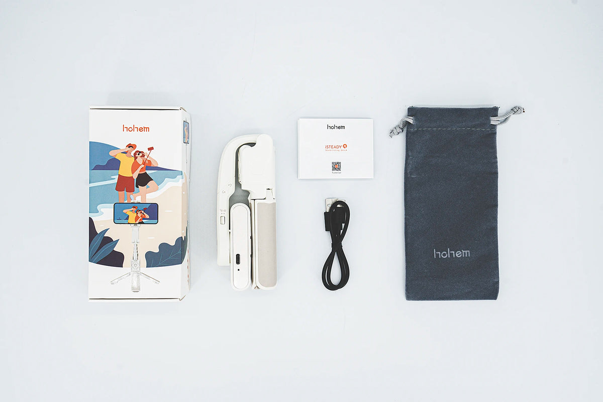 Hohem iSteady Q Smartphone Gimbal and Selfie Stick Tripod