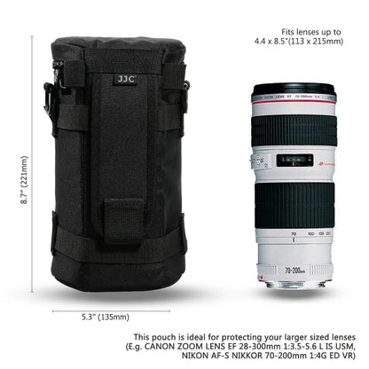 JJC DLP Lens Pouch for Sony, Canon and Nikon Accessories