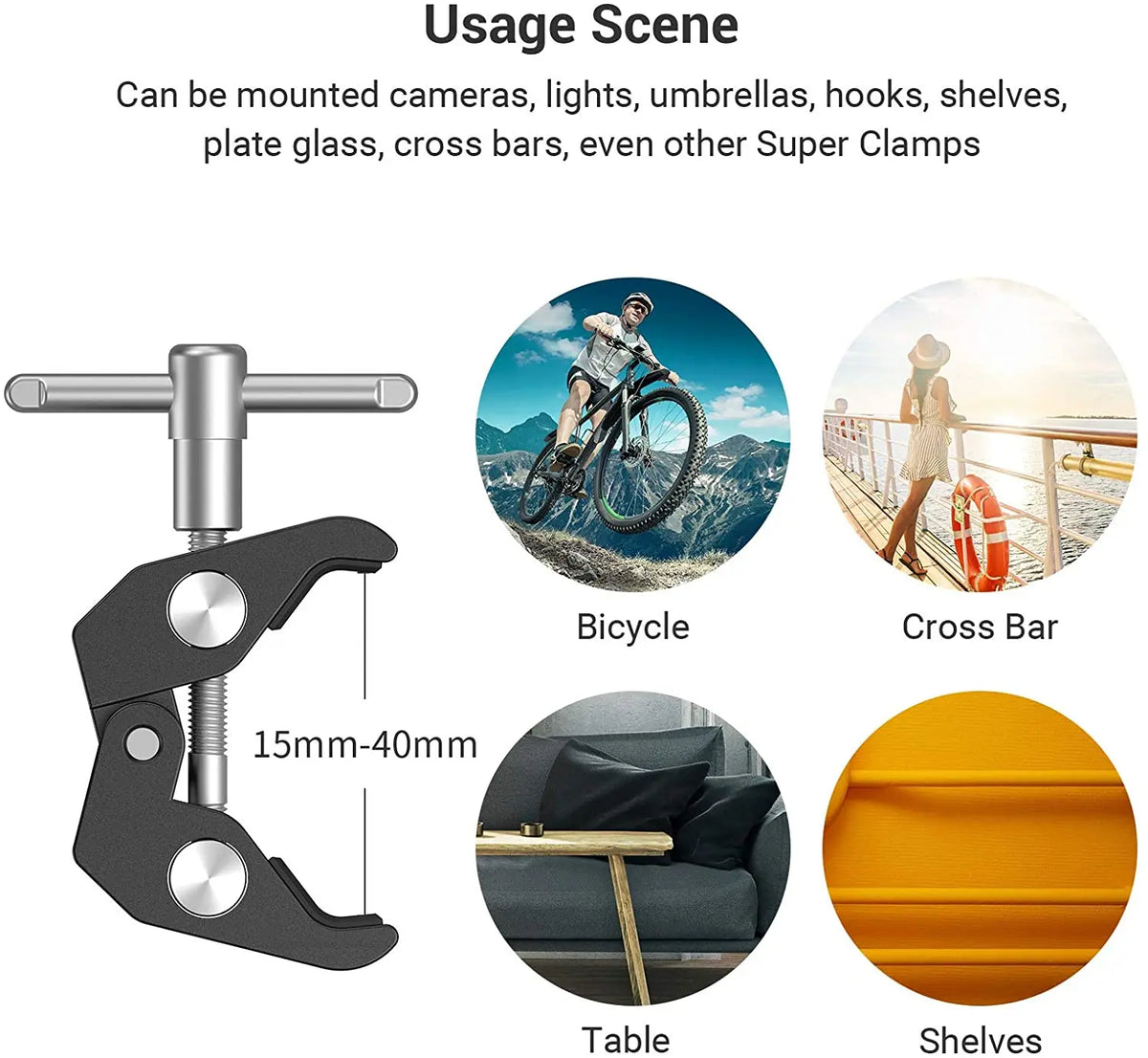 SmallRig 2058 Super Clamp & Ball Head Kits