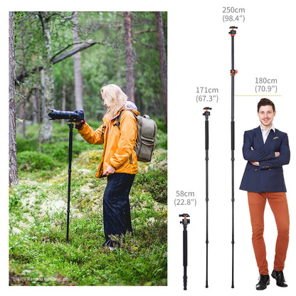 K&F Concept SA254T1 93-Inch Aluminium Monopod Tripod