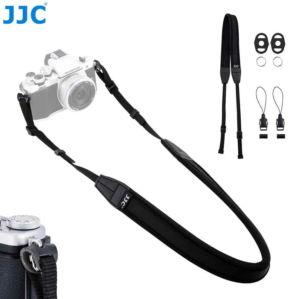 JJC Neoprene Camera Neck Strap for DSLR and Mirrorless Cameras