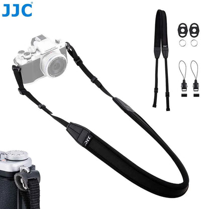 JJC Neoprene Camera Neck Strap for DSLR and Mirrorless Cameras