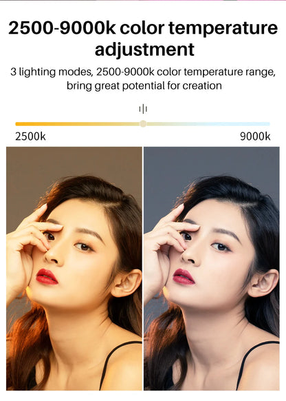 Ulanzi VL200 LED Video Light with Soft Diffuser