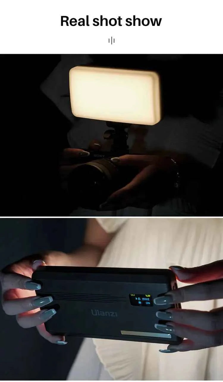 Ulanzi VL200 LED Camera Light with Tripod Kit