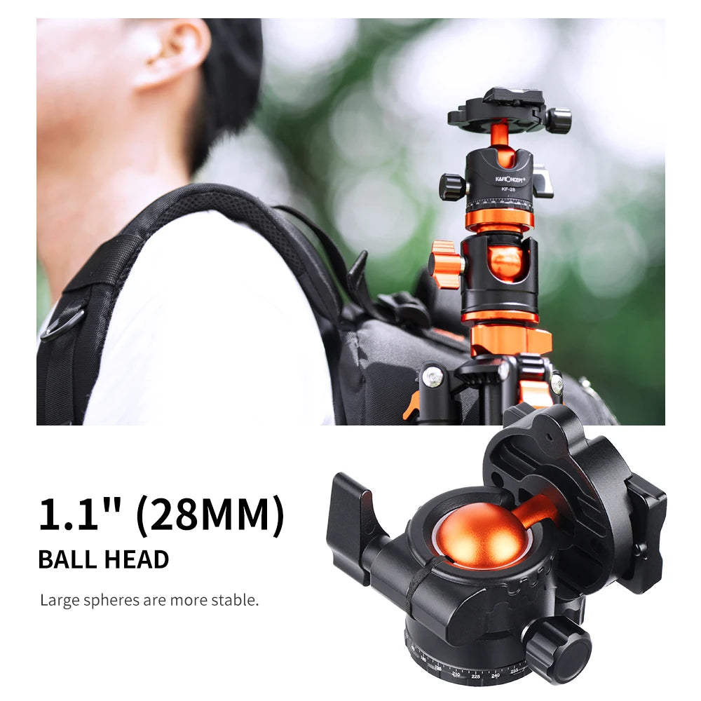 K&F Concept SA254T1 93-Inch Aluminium Monopod Tripod