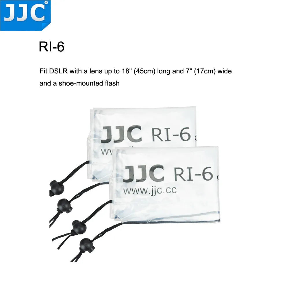 JJC Waterproof Camera Rain Cover 2-Pack