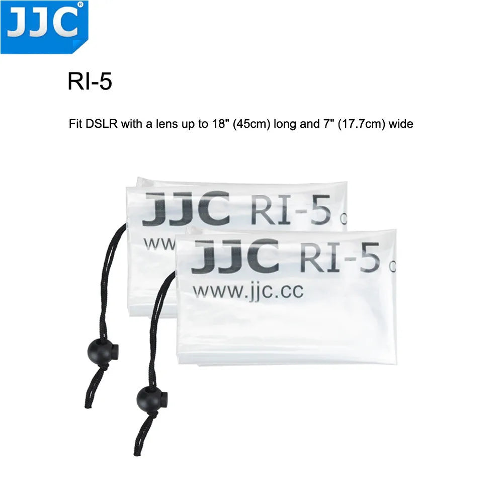 JJC Waterproof Camera Rain Cover 2-Pack