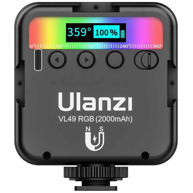 Ulanzi VL49 RGB Magnetic LED Video Light