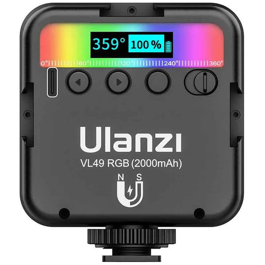 Ulanzi VL49 RGB Magnetic LED Video Light