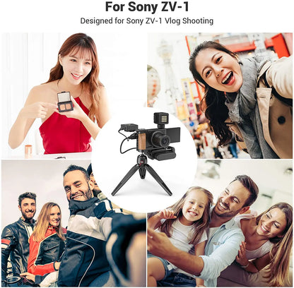 SmallRig L-Shape Wooden Grip for Sony ZV-1