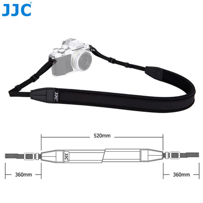JJC Neoprene Camera Neck Strap for DSLR and Mirrorless Cameras
