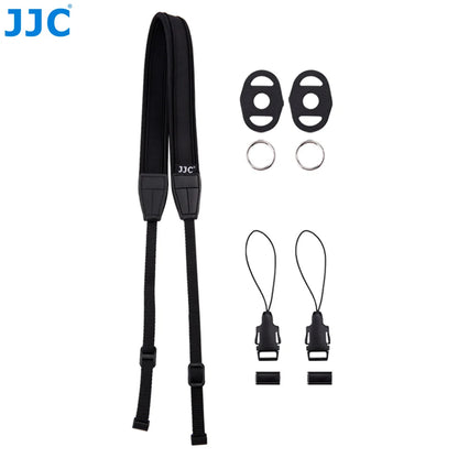 JJC Neoprene Camera Neck Strap for DSLR and Mirrorless Cameras