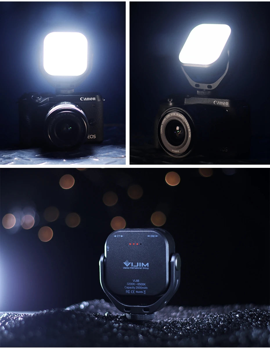 Ulanzi VIJIM VL66 Adjustable LED Video Light
