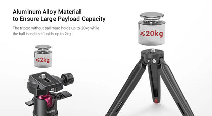 SmallRig BUT2664 Tabletop Mini Tripod with Panoramic Ball Head