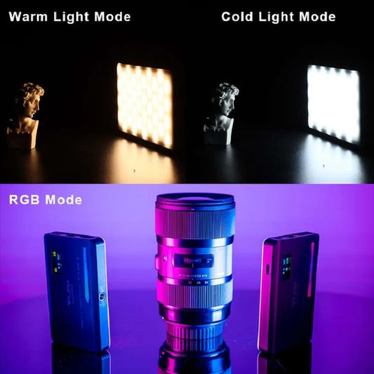 Ulanzi VL120 RGB LED Video Light - Black 120RGB