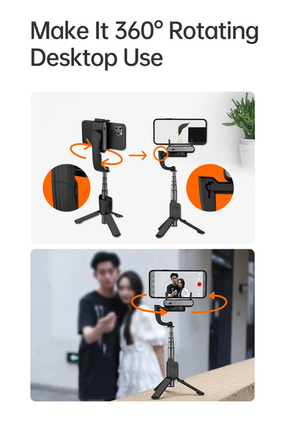 Hohem iSteady Q Smartphone Gimbal and Selfie Stick Tripod